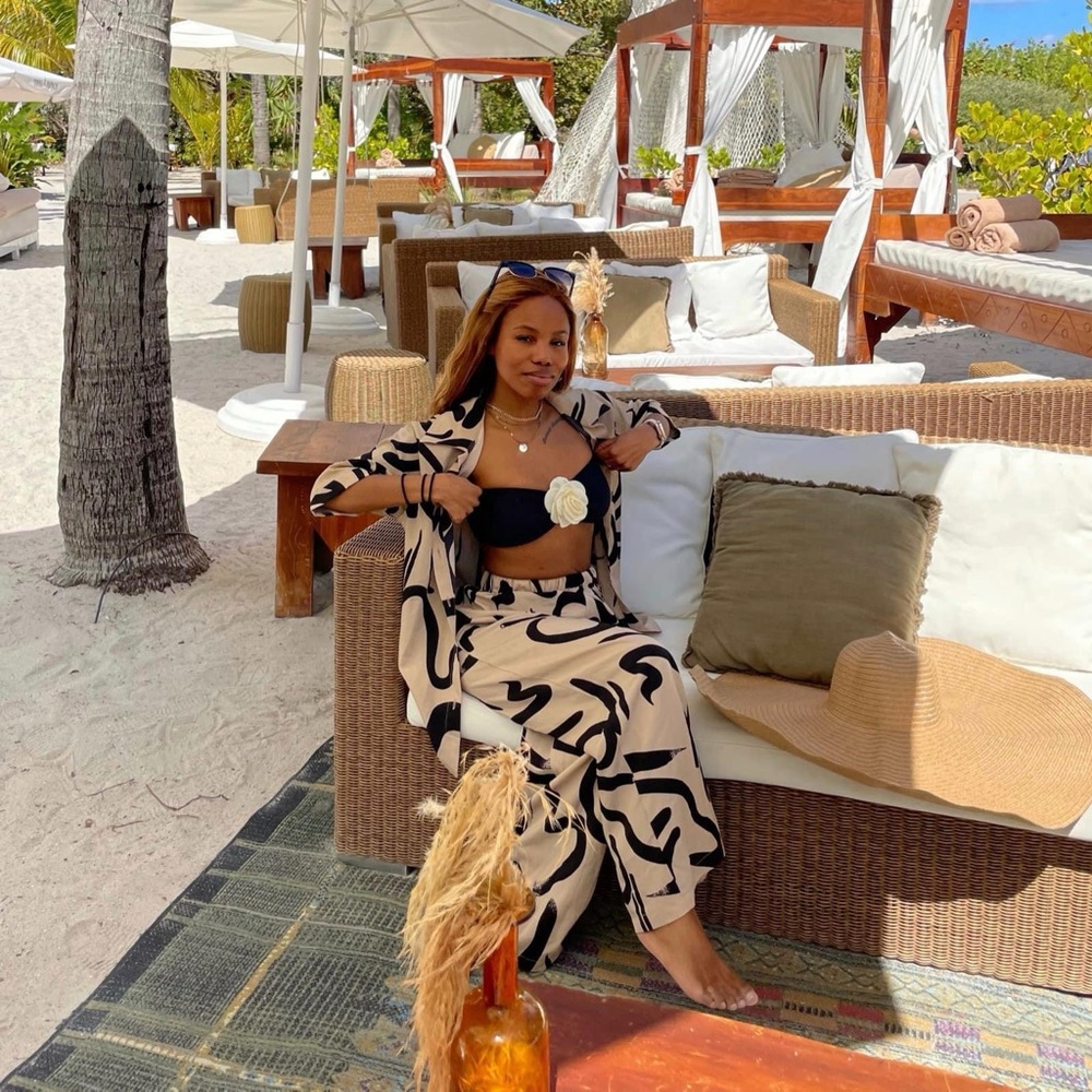 Print Two Piece Resort